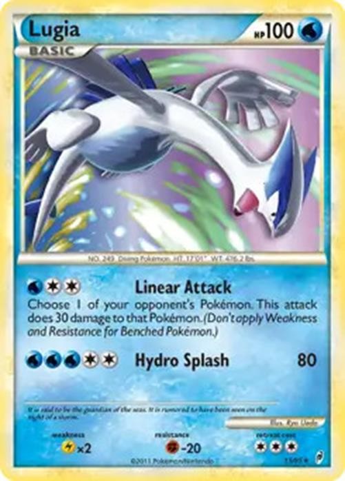 Lugia - 15/95 - Pokemon Call of Legends Holo Card HP