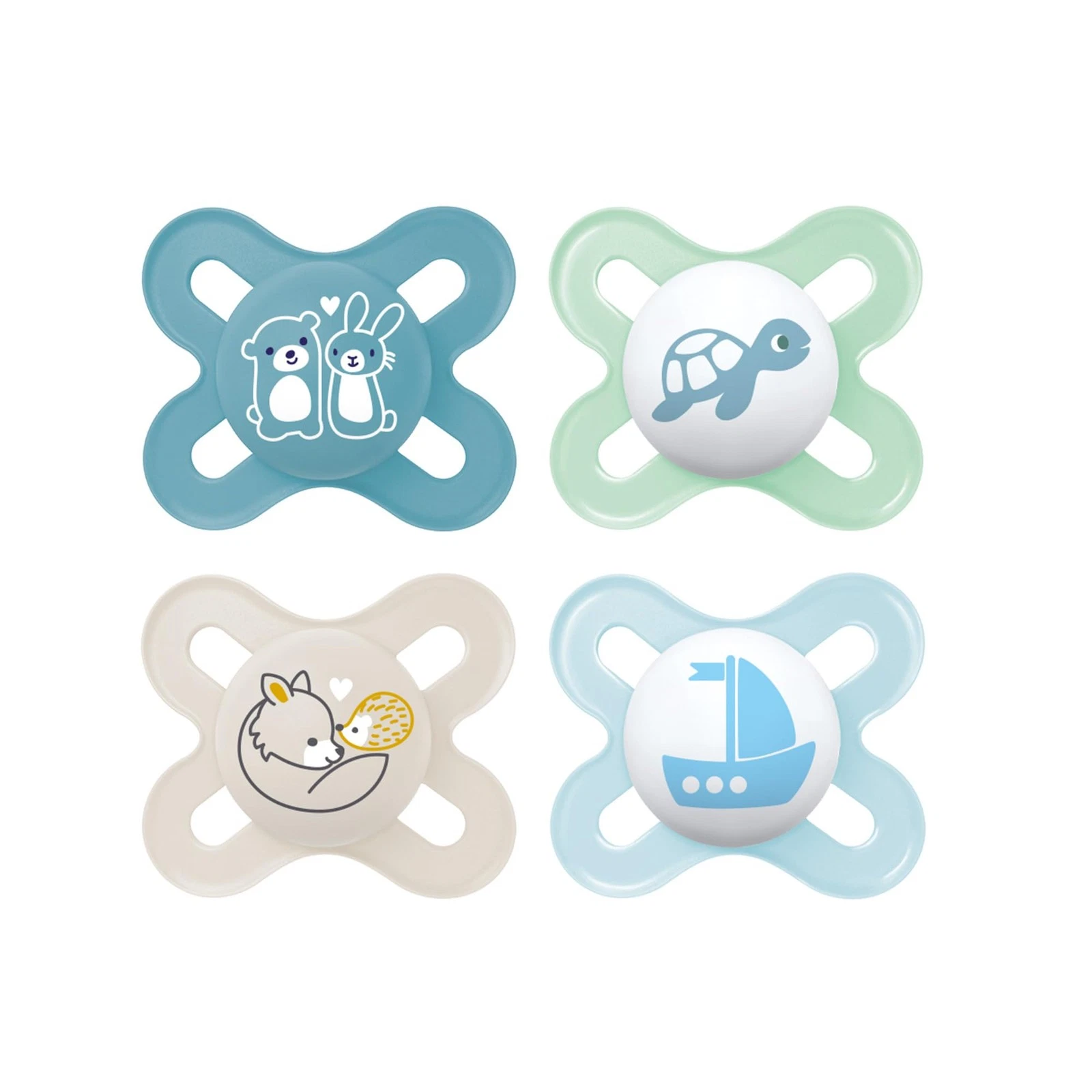 MAM Original Start Matte Baby Pacifiers, Binky for 0-3 Months, BPA-Free Sili...
Opens in a new windo