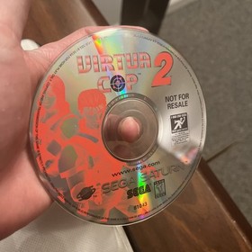 Virtua Cop 1 & 2 - SEGA SATURN  - DISC ONLY - Verified - Untested - READ 🔥