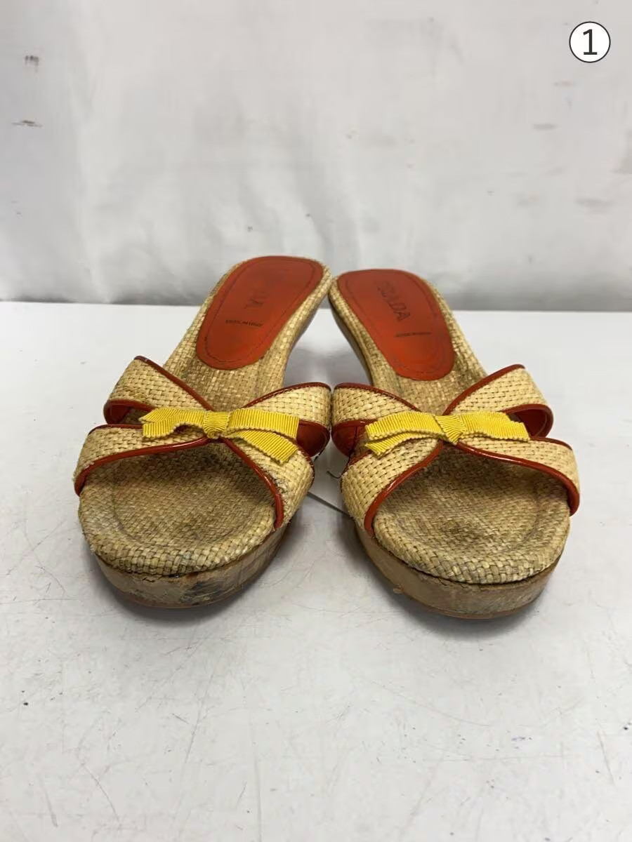 Prada Sandals 36.5 Beg Jlp51 thumbnail 8