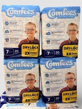 Total of 80 pieces of Size 7 Comfee Baby Diapers