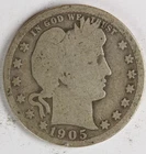 1905 O Barber Quarter