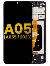 Original Samsung Galaxy A05 LCD Screen Replacement Display A055/2023 W/Frame