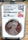 Photo of a 2017-W American Silver Eagle Proof from an eBay sale