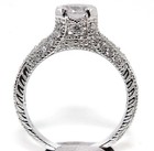 2CT Heat Treated Moissanite 925 Solid Sterling Silver Ring Sz 8 NF1-7 — photo 3