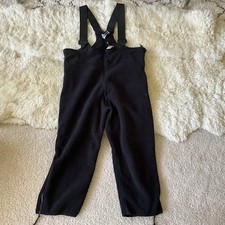 US Army Overalls Cold Weather Fleece Black Polartec Military Large Short/Reg