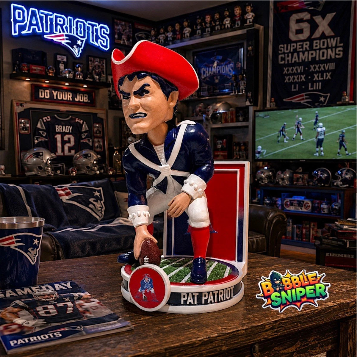 New England Patriots NFL Fan Bobbleheads for sale | eBay