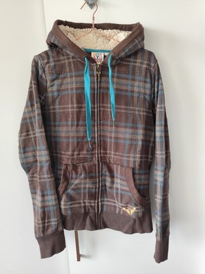 Roxy Strickjacke mit Kapuze | Größe M | Skate & Snowboard | Warm & kuschelig