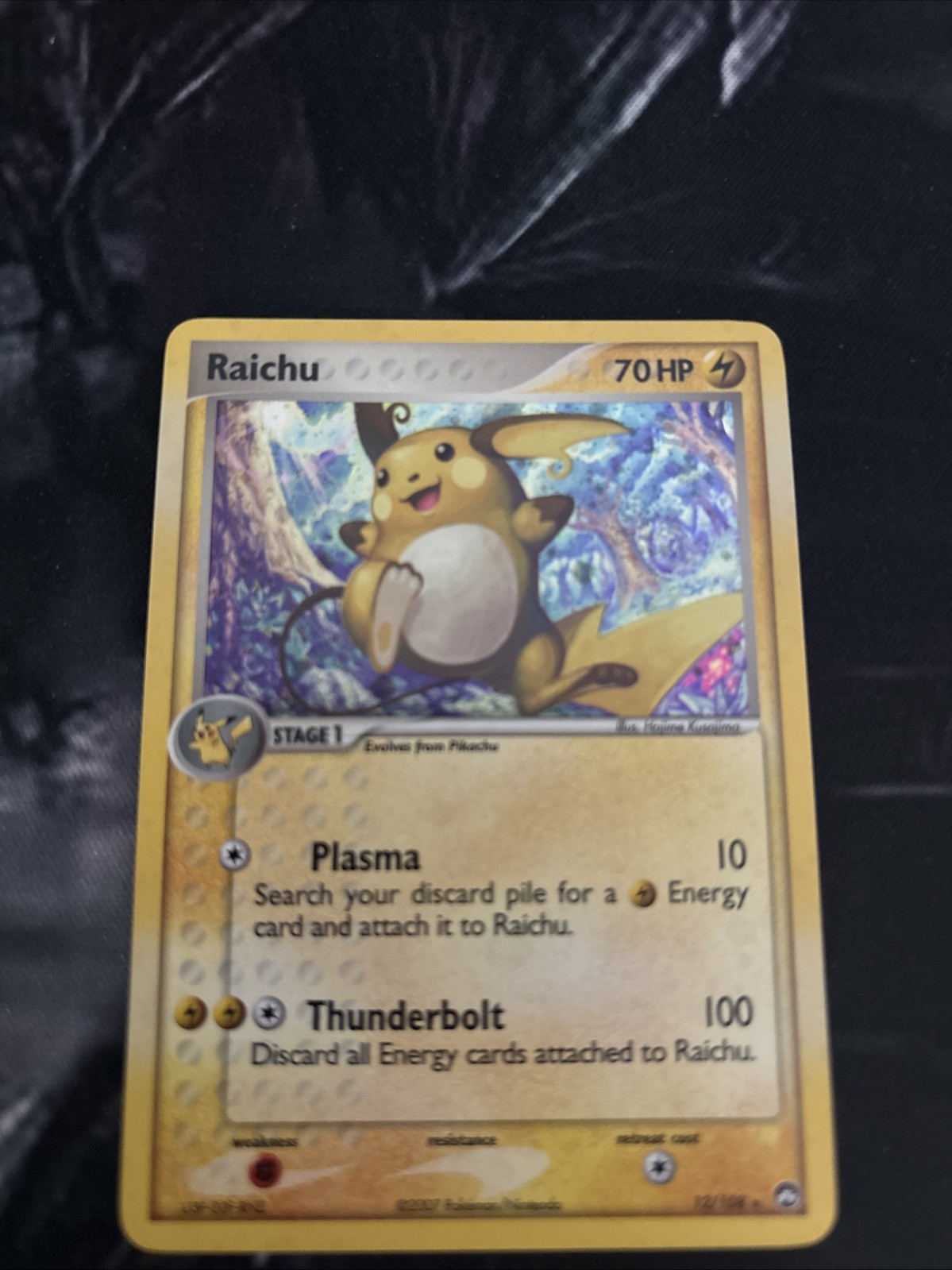 Raichu 12/108 Power Keepers Holo NM Swirl