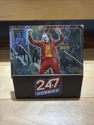 Joaquin Phoenix Joker Film Trading Card 2022 DC Comics DC-F-008 Gold Foil