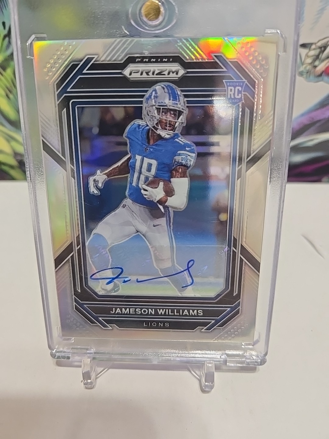 2022 Prizm - Rookies Jameson Williams #311 Silver Prizm Autographs (AU, RC)