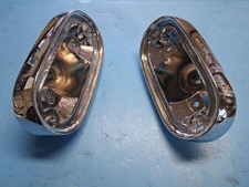 1955-1957-1959 Chevgmc Suburbanpanel Rechromed Tail Light Housings