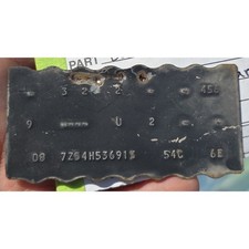 1967 Data Plate Tag Mercury 4 Dr