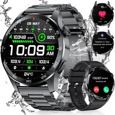 Smart Watches for Men Answer/Dial Calls ,1.43'' AMOLED Always-on Display,Fitn...