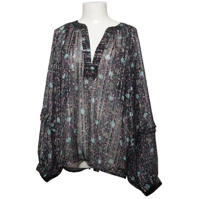 WE, Bluse, Größe: 44, Schwarz/Mehrfarbig, Polyester, Print, Damen #do8
