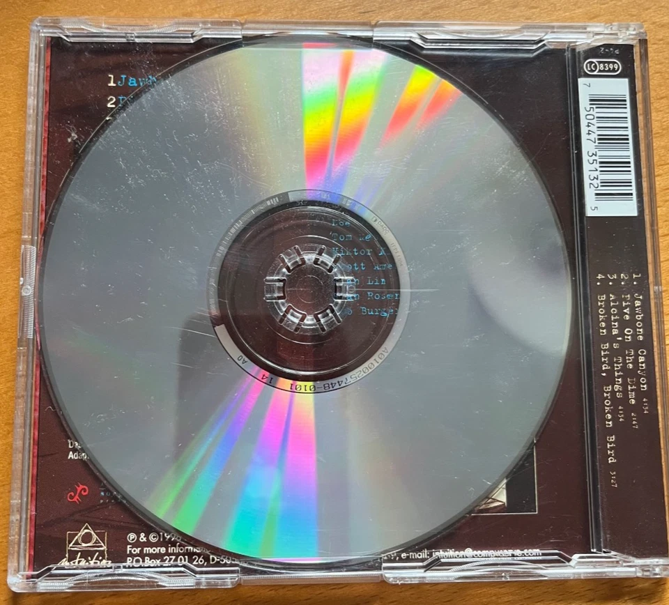 Noe Venable "Jawbone Canyon" CD-Single 1998 Intuition Music INT 3513 2 - Bild 3 von 3