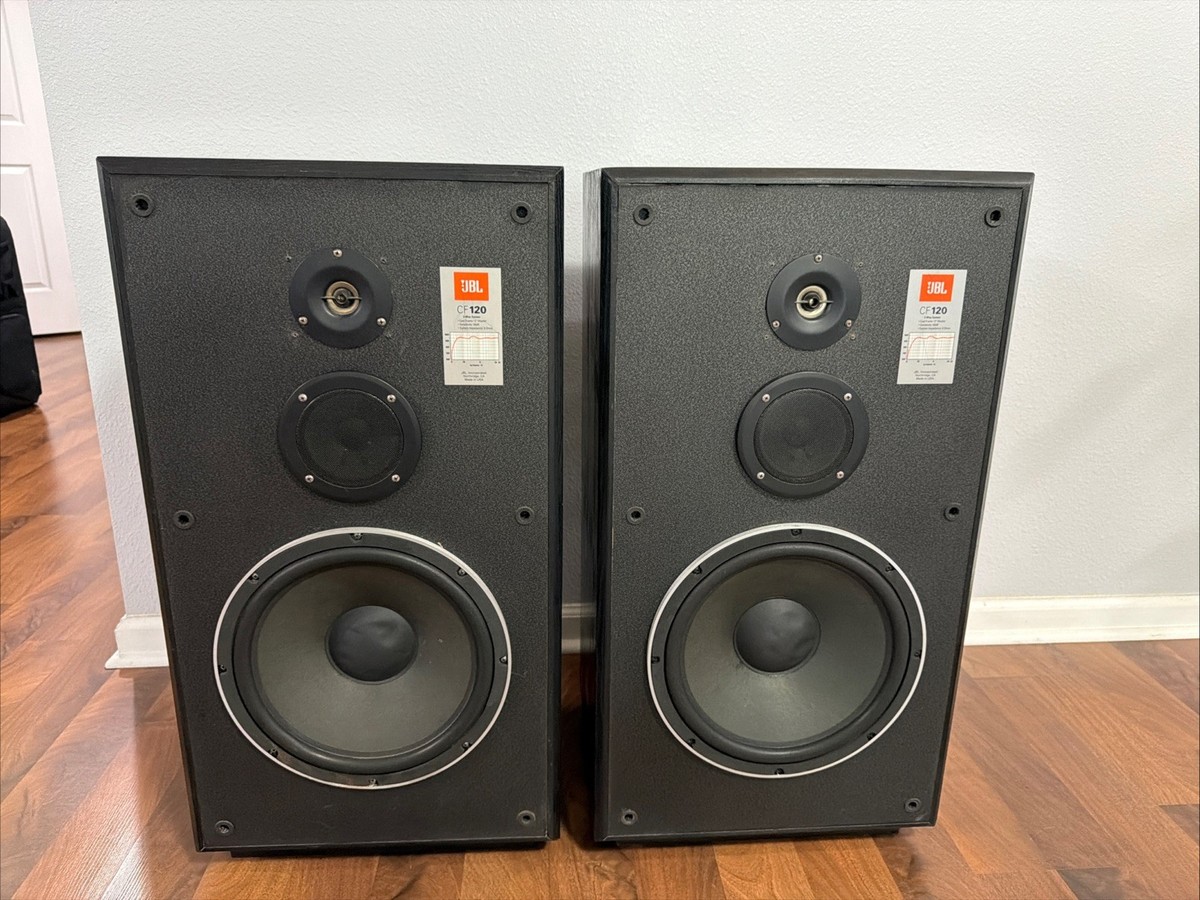 JBL CF120 フロア型スピーカー 3-Way System ペア JBL CF120 VINTAGE 3-WAY FLOORSTANDING SPEAKERS 12