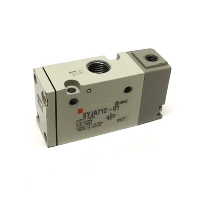 SMC SYJA712-01 Air Pilot Operated Solenoid Valve 3-Port Normally Closed Rc 1/8''