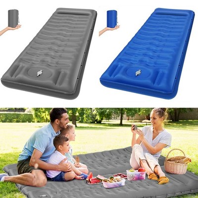 Camping Comfort Made Easy aufblasbare Isomatte mit Fußpumpendesign