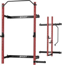 Squat Stand Power Rack Adjustable Heavy Duty Barbell Weight Stand Home Gym