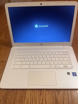 HP 14-ca010nr 14'' HD Laptop Intel Celeron N3350 32GB eMMC 2GB- NO CHARGER