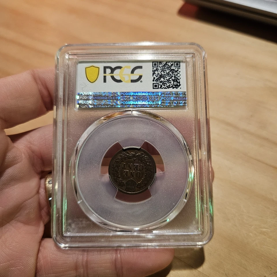 1885 Indian Head Cent Penny PCGS VF20 Very Fine - Image 4 of 4