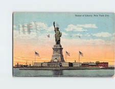 Postcard Statue of Liberty NYC New York City USA North America