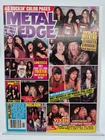 Metal Edge Magazine: August 1991. Slaughter Skid Row Poison Warrant