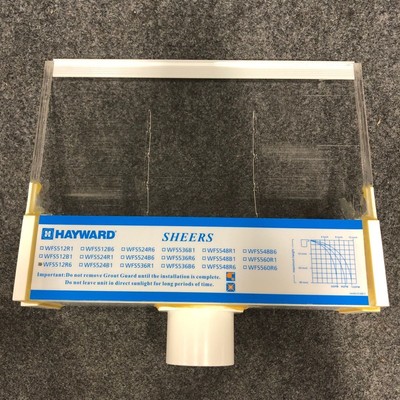 HAYWARD WFS512R6 Lip Clear Sheer 500 Waterfall 1' X 6''