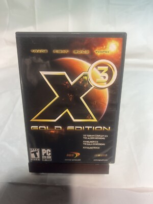X3: Terran Conflict (Gold Edition) (PC, 2009) TESTED FREE SHIPPING