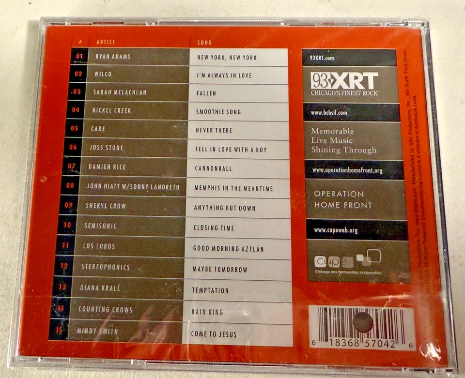 ONXRT LIVE FROM THE ARCHIVES VOLUME SEVEN CD COMPACT DISC SEALED UNPLAYED MINTY - Image 2 of 2