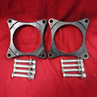 GL155F NOS OEM NEW DURA BLUE GRAPH-LITE FRONT WHEEL SPACERS KAWASAKI TECATE