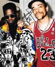 * ICE-T * signed autographed 8x10 photo * BODY COUNT * LAW & ORDER * PROOF 21