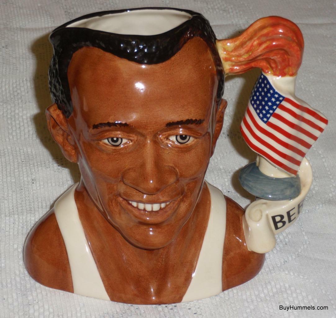 Jesse Owens Royal Doulton Toby Character Jug Of The Year D7019 USA Olypmics Nowe oferty