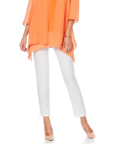 Slinky Brand Knit Pant (596970A3-K) 3X, White B-105 - Picture 2 of 3