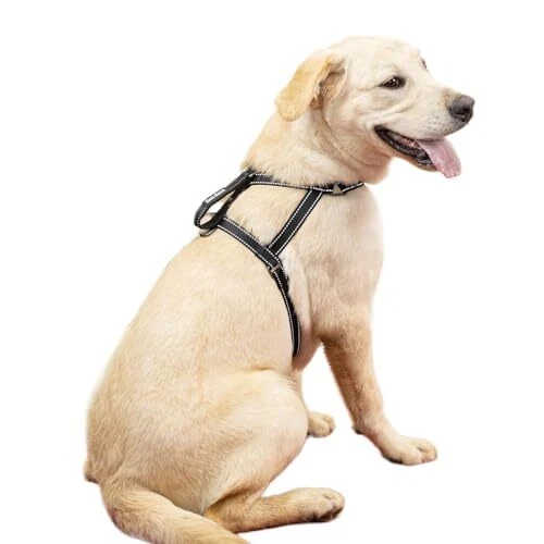 Dog Harness for Large Dogs, No Pull Dog Harness with 2 Adjustable XL Black Dog Harness for Large Dogs, No Pull Dog Harness with 2 Adjustable XL Black