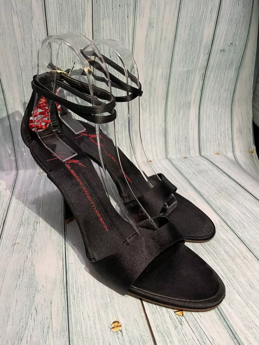 Red and black lace hotsell heels