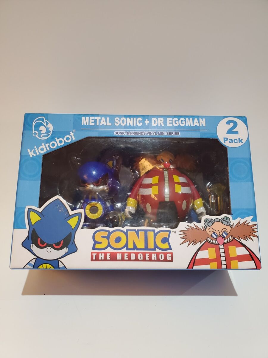 Sonic the Hedgehog 3 Vinyl Figure Dr. Robotnic and Metal Sonic 2-Pack -  Kidrobot