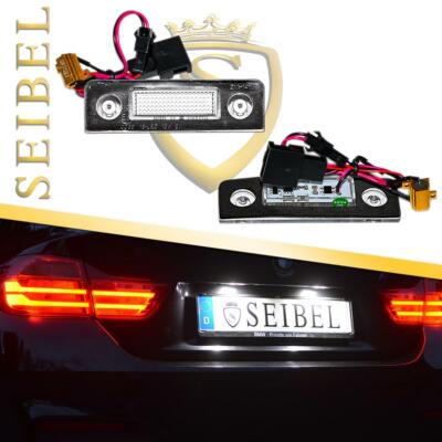 2 x Premium LED Kennzeichenbeleuchtung für Skoda Octavia Nummernschildleuchten