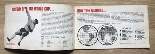A Brooke Bond Tea Card 1966 World Cup Souvenir Booklet Album - Picture 2 of 4