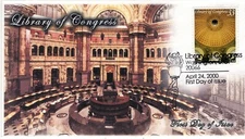 AO-3390-2, 2000, Library of Congress, Event Cover, Add-on Cachet, SC 3390