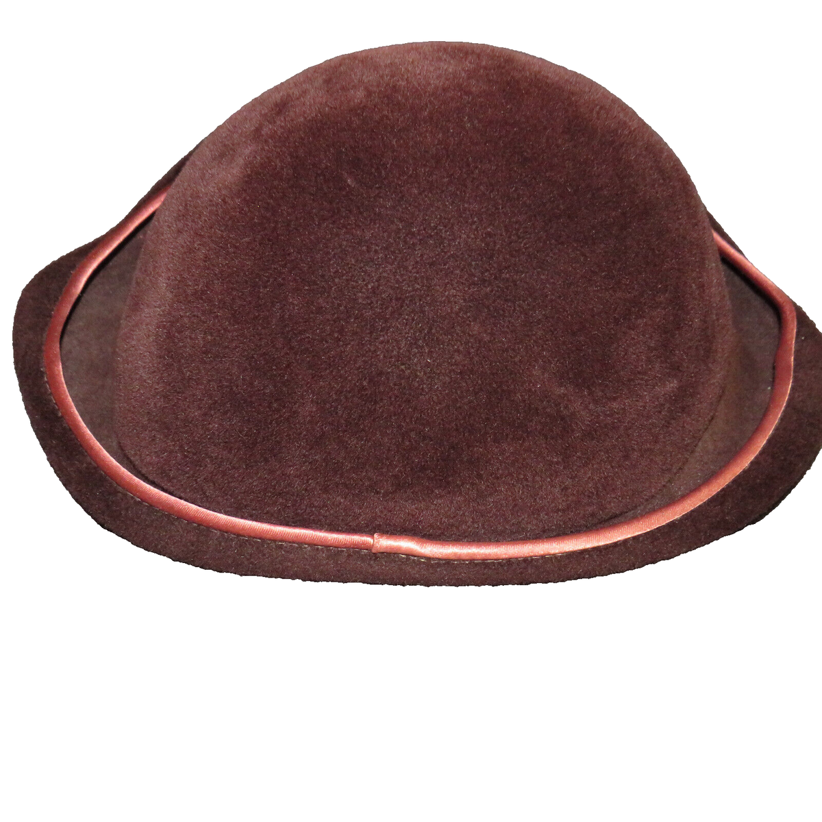 Vintage Lewees Philadelphia Merrimac Velour Regale Brown Bowler Hat Vintage Lewees Philadelphia Merrimac Velour Regale... | Depop main image 3