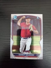 Garrett Baumann - 2023 Bowman Draft Chrome Prospect 1st Bowman Base BDC-172 (A)
