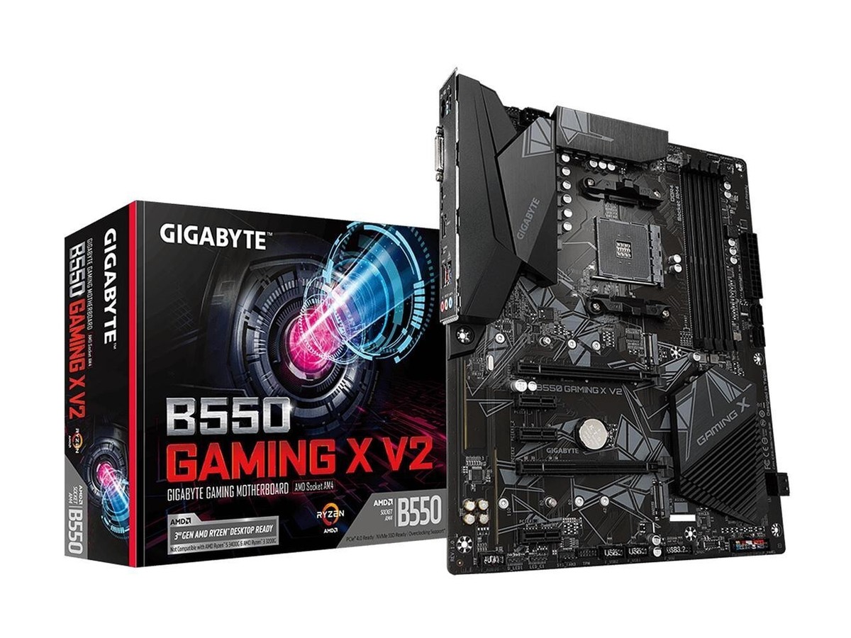 マザーボード B550 GAMING X V2 GIGABYTE B550 GAMING X V2 AM4 AMD B550 SATA 6Gb/s USB 3.0
