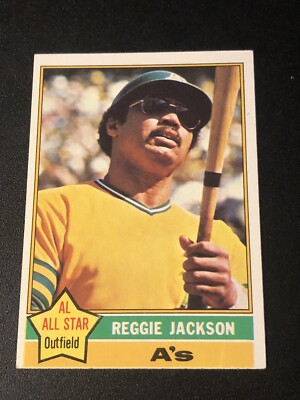 1976 Topps Reggie Jackson #500 HOF EXMT