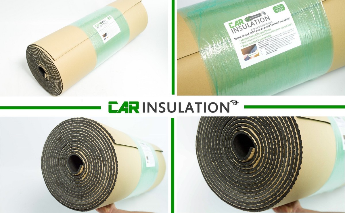 Spray Foam Industrial Insulation 10mm Closed Cell Foam Insulation - 5m Roll For Van & Car Sound Deadening Car Soundproofing - Foto 8