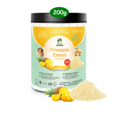 Pineapple Extract Powder 200g, Vibrant Tropical Flavor ,Suite Bulk Food Process