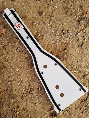 Kased Plates '06-'09 Suzuki LTR450 3MM WHITE Lifetime Warranty Poly Skid Plate