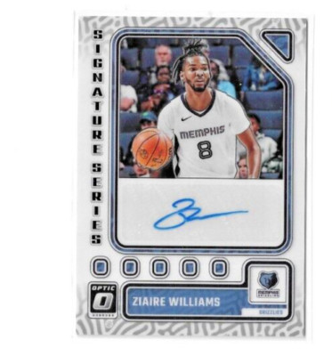 Ziaire Williams 2023-24 Panini Donruss Optic Auto Autograph #SS-ZWL
