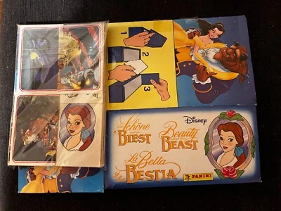 SET COMPLET COMPLETO PANINI LA BELLE ET LA BETE DISNEY 1992 VERY RARE - Photo 1/3